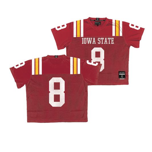 Iowa State Throwback Football Jersey - Isaiah Alston | #8