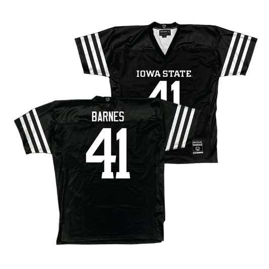 Iowa State Football Black Jersey - Rylan Barnes