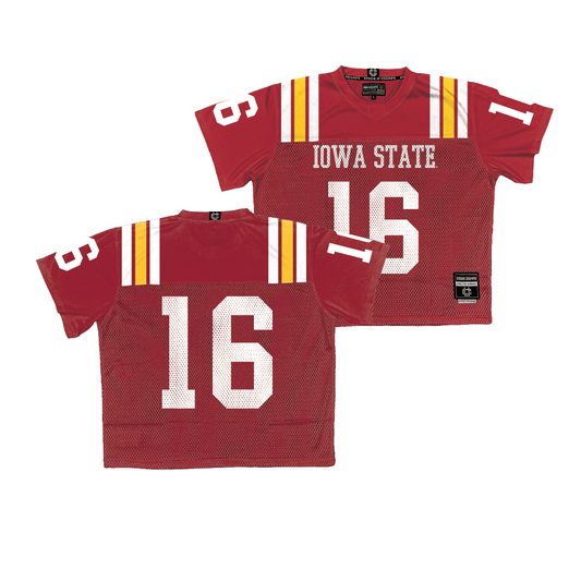 Iowa State Throwback Football Jersey  - Matthew Bess