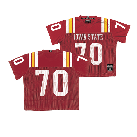 Iowa State Throwback Football Jersey - Trevor Buhr | #70