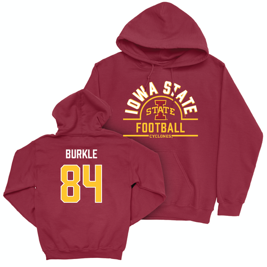 Iowa State Football Crimson Arch Hoodie  - Gabe Burkle