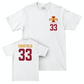 Iowa State Men's Basketball White Logo Comfort Colors Tee  - Brandton Chatfield