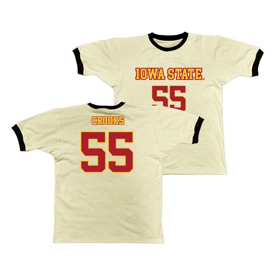 Iowa State Retro Ringer Tee - Audi Crooks