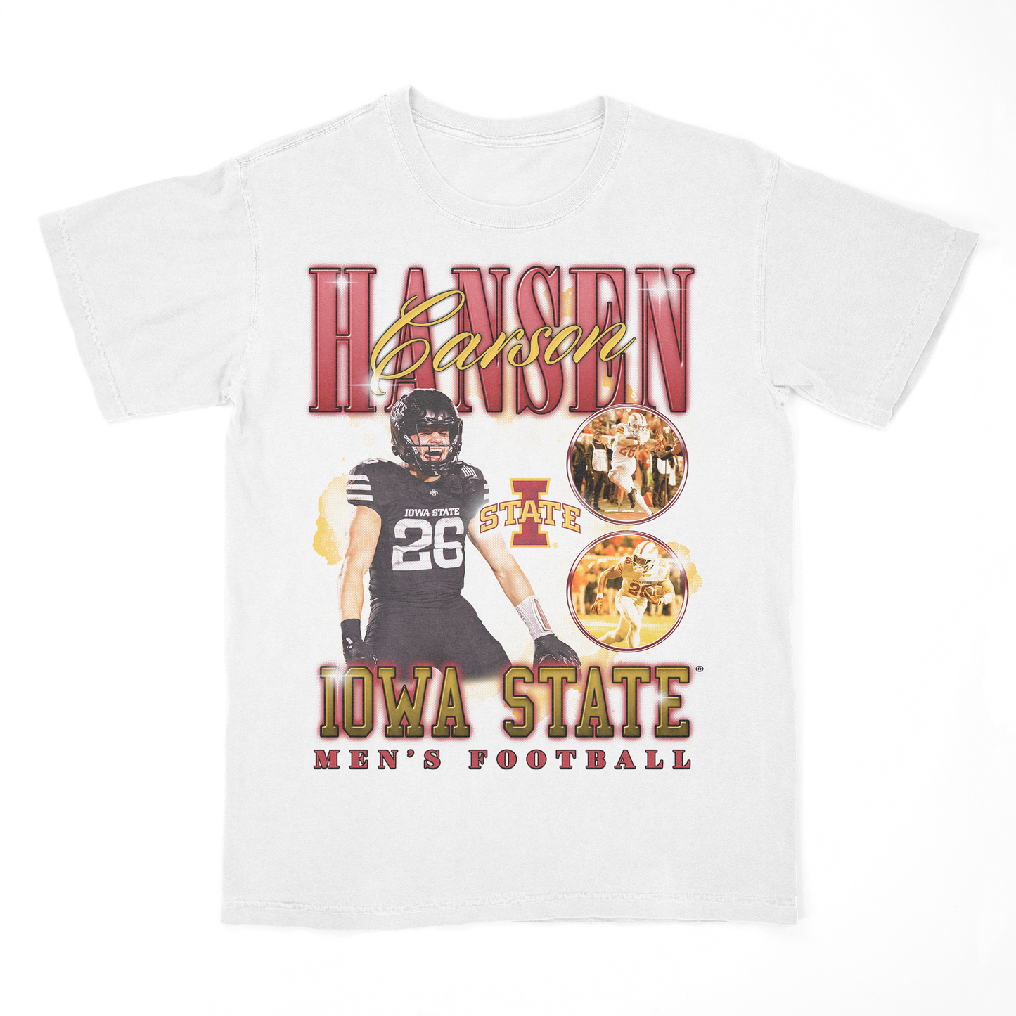 EXCLUSIVE RELEASE: Carson Hansen 90s Retro White Tee