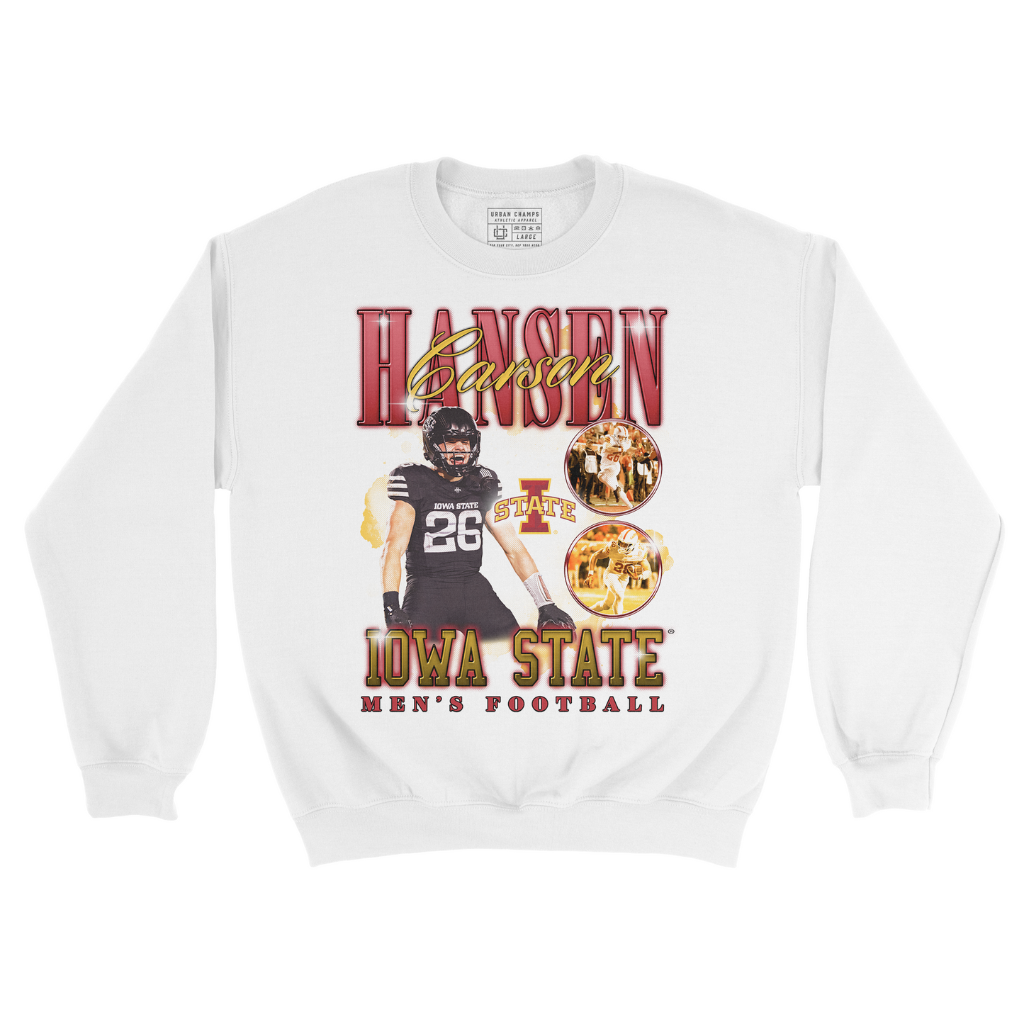 EXCLUSIVE RELEASE: Carson Hansen 90s Retro White Crew