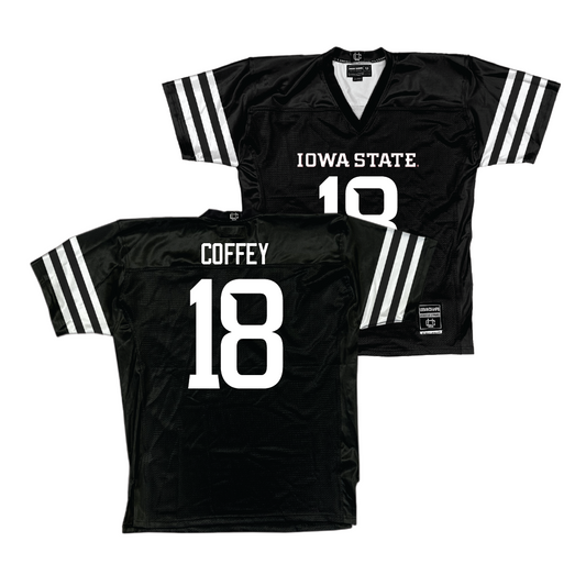 Iowa State Football Black Jersey  - David Coffey