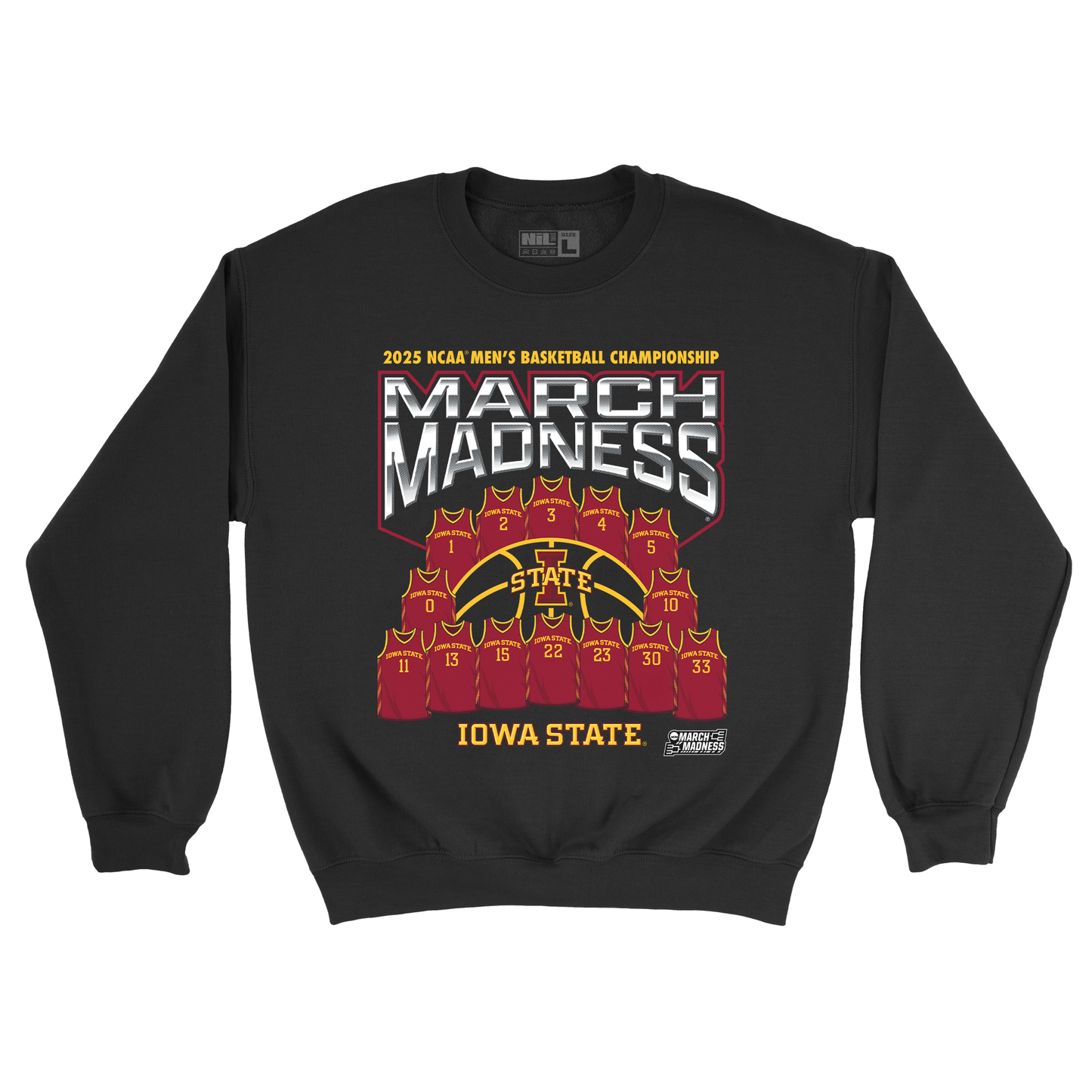 Iowa State Men's Basketball Jersey Madness Crew