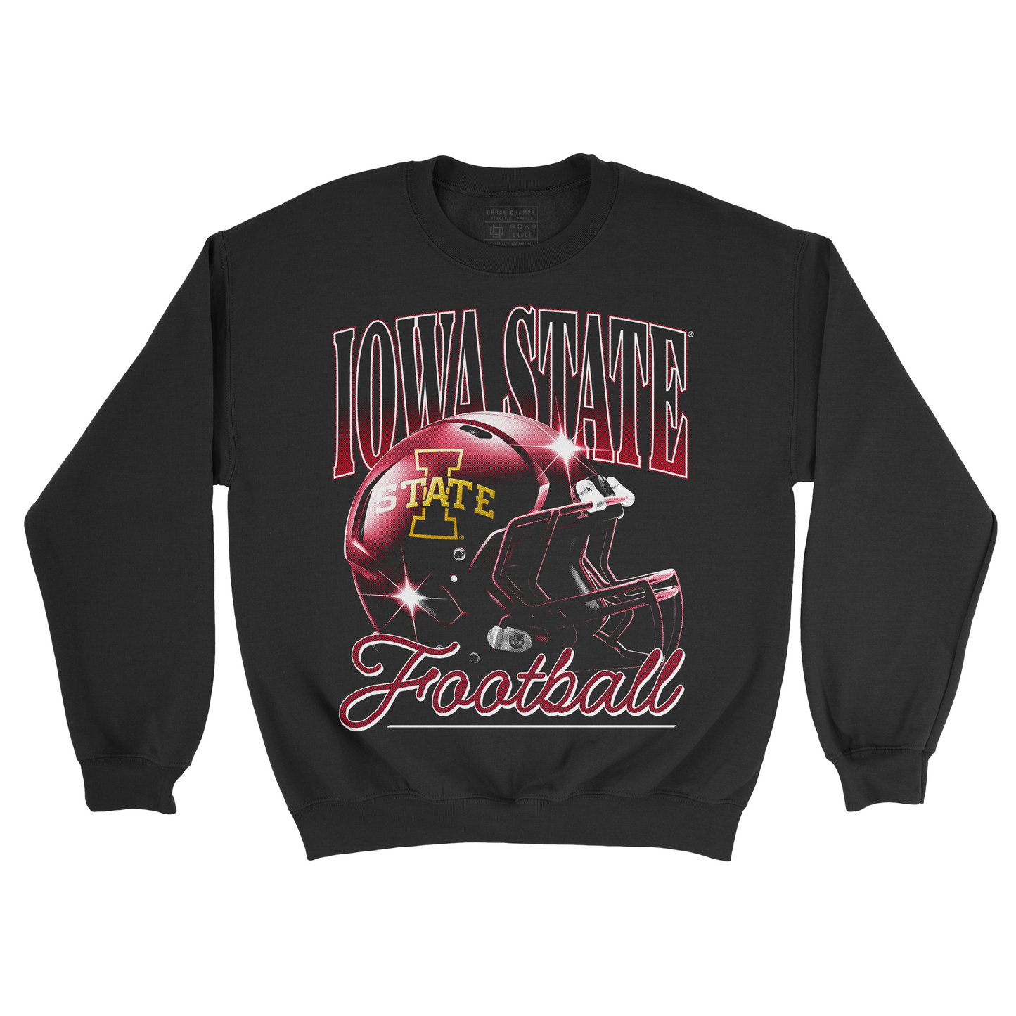 EXCLUSIVE RELEASE: Vintage Helmet Crewneck - Black