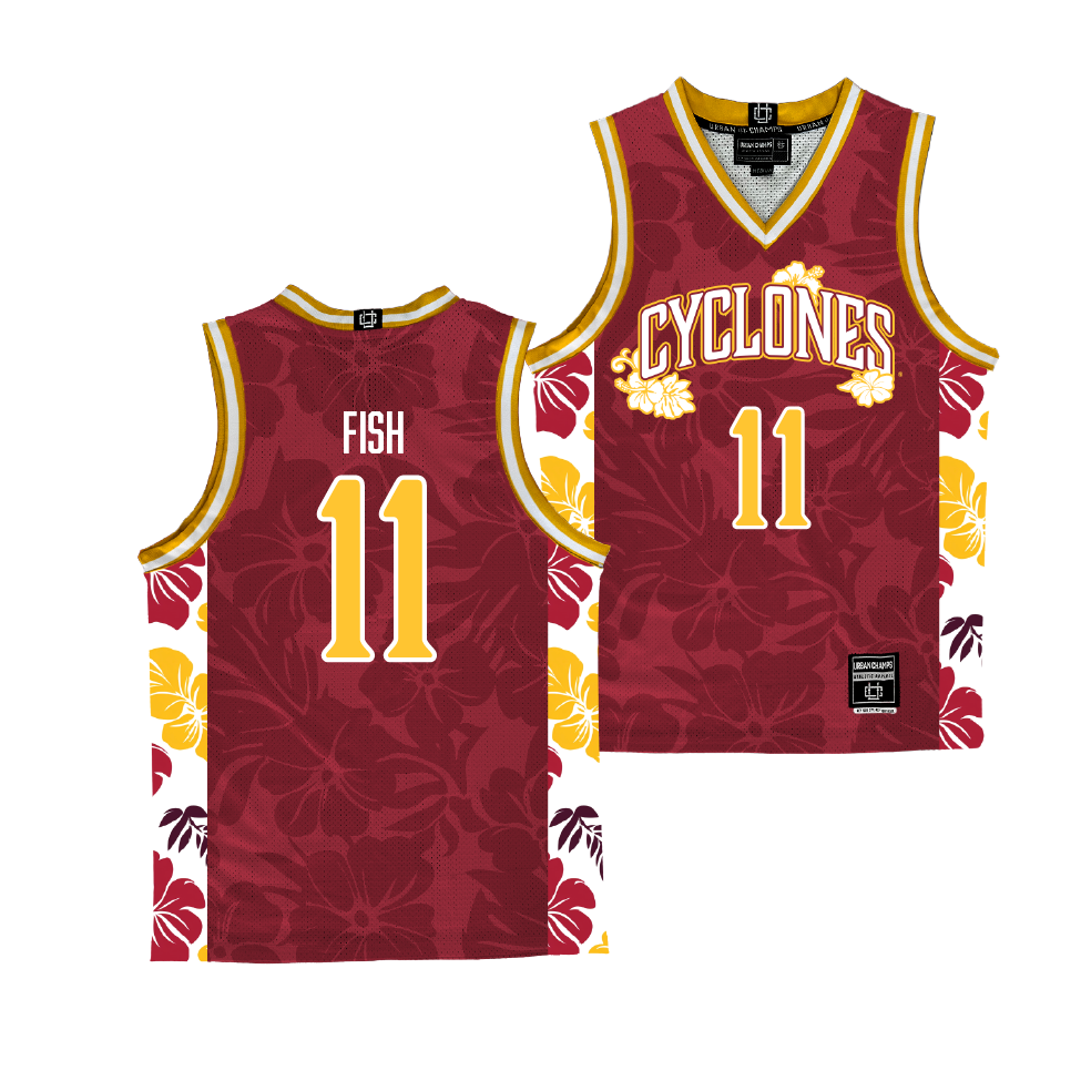 EXCLUSIVE: Iowa State Maui Men's Basketball Jersey - Kayden Fish