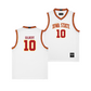 Iowa State Men's Basketball White Jersey - Keshon Gilbert