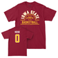 Iowa State Men's Basketball Crimson Arch Tee  - Nate Heise