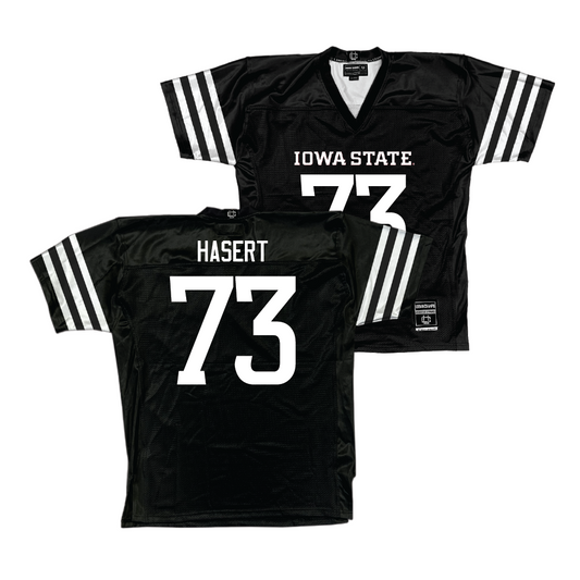 Iowa State Football Black Jersey  - Deylin Hasert