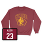Red Softball Cy Crewneck Youth Small / Angelina Allen | #23