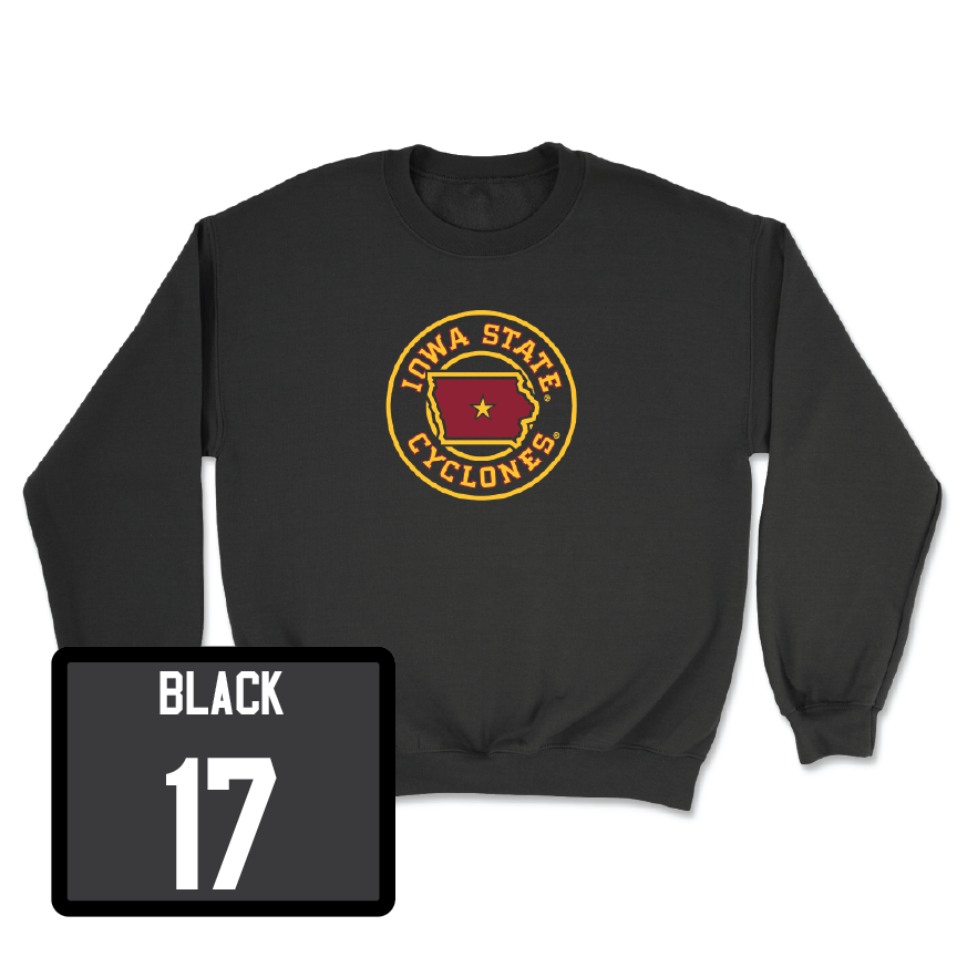 Black Football Ames Crewneck 3 Youth Small / Brendan Black | #51