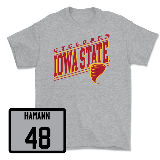 Sport Grey Football Vintage Tee 4 Youth Small / Tommy Hamann | #48