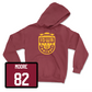 Red Football Stadium Hoodie 3 Youth Small / Tyler Moore | #82