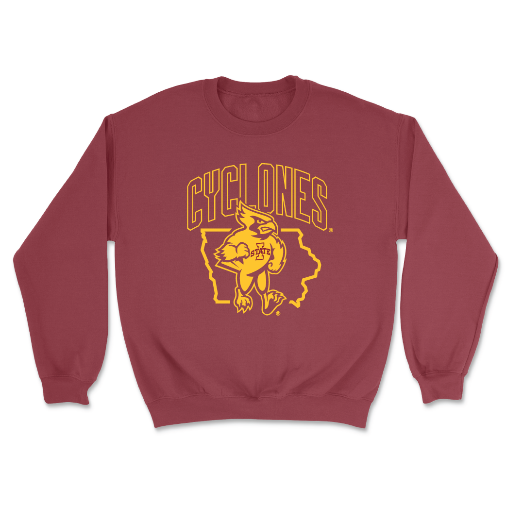 Crimson Track & Field Cy Crewneck - Thai Thompson