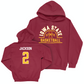 Iowa State Women's Basketball Crimson Arch Hoodie   - Arianna Jackson