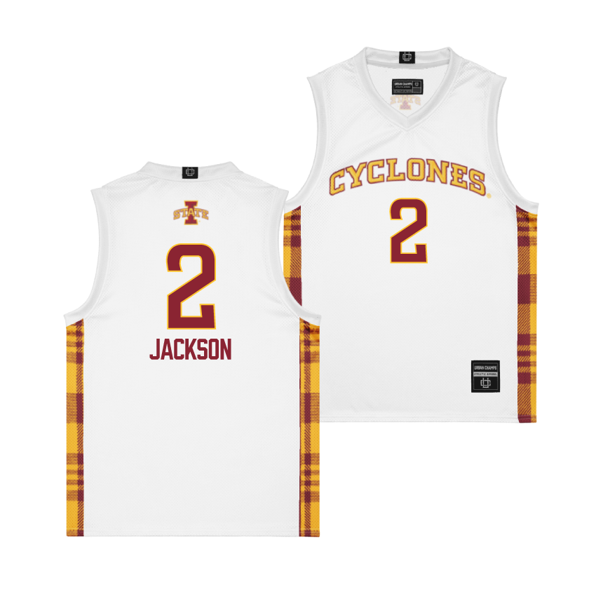 EXCLUSIVE: Iowa State Winter Edition Basketball Jersey  - Arianna Jackson