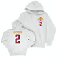 Iowa State Women's Basketball White Logo Hoodie   - Arianna Jackson