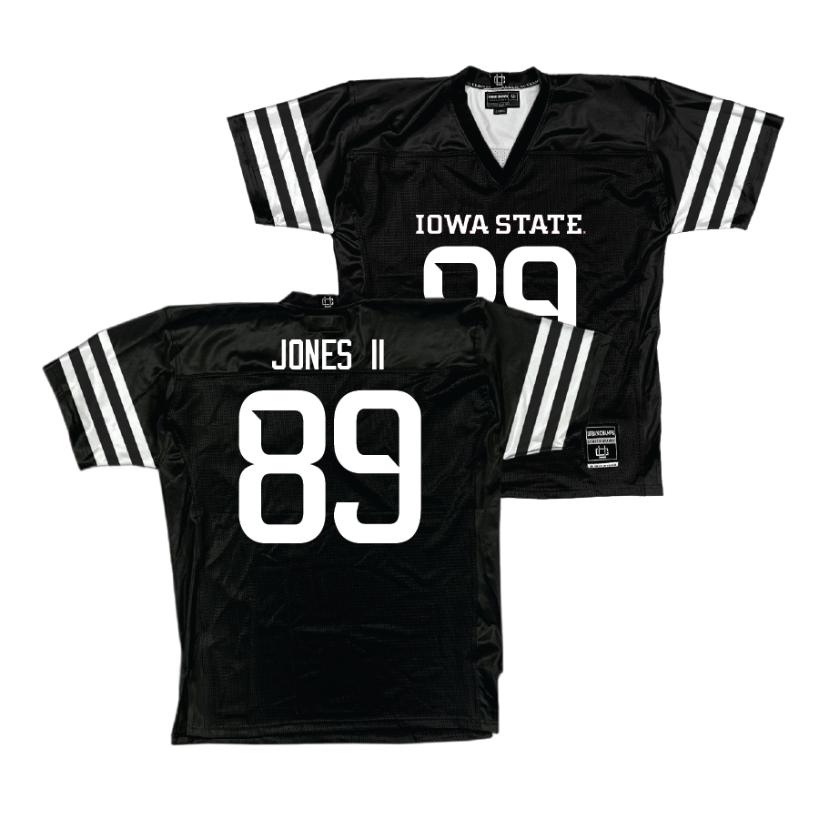 Iowa State Football Black Jersey - Trent Jones II