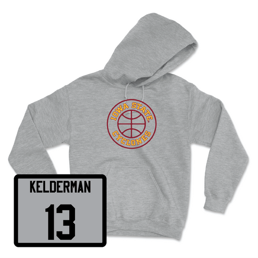 Sport Grey Men's Basketball Hardwood Hoodie - Cade Kelderman