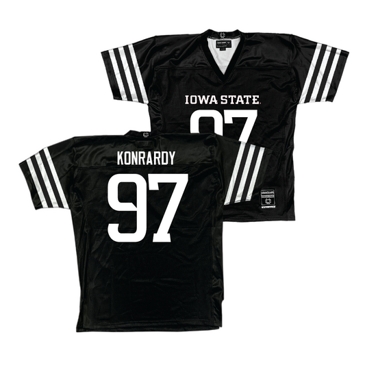 Iowa State Football Black Jersey  - Kyle Konrardy