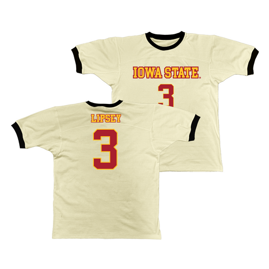 Iowa State Retro Ringer Tee - Tamin Lipsey