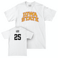 Iowa State Football White Comfort Colors Tee  - Dylan Lee