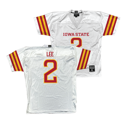 Iowa State Football White Jersey  - Dylan Lee