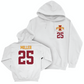 Iowa State Football White Logo Hoodie  - Easton Miller