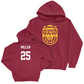 Iowa State Football Crimson Football Stadium Hoodie  - Easton Miller