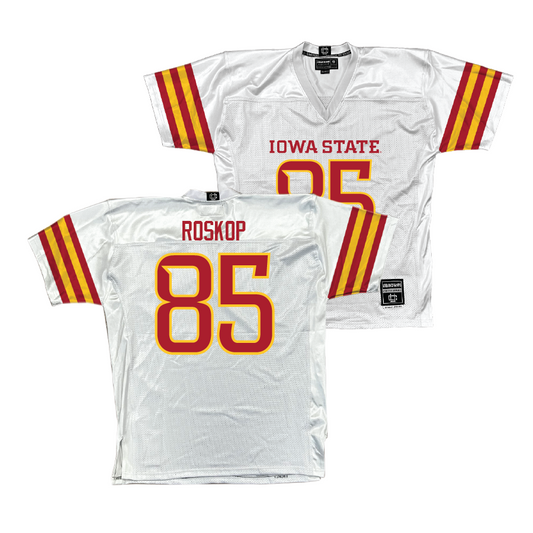 Iowa State Football White Jersey  - Keaton Roskop