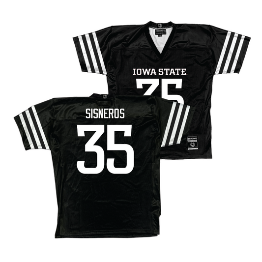 Iowa State Football Black Jersey - Dominic Sisneros