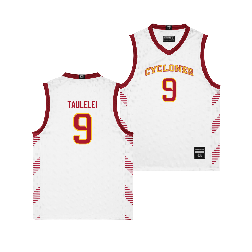 Iowa State Women's Basketball White Jersey - Lilly Taulelei