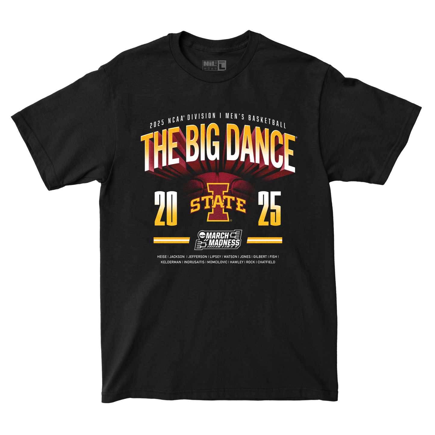 Iowa State Men's Basketball Big Dance Tee