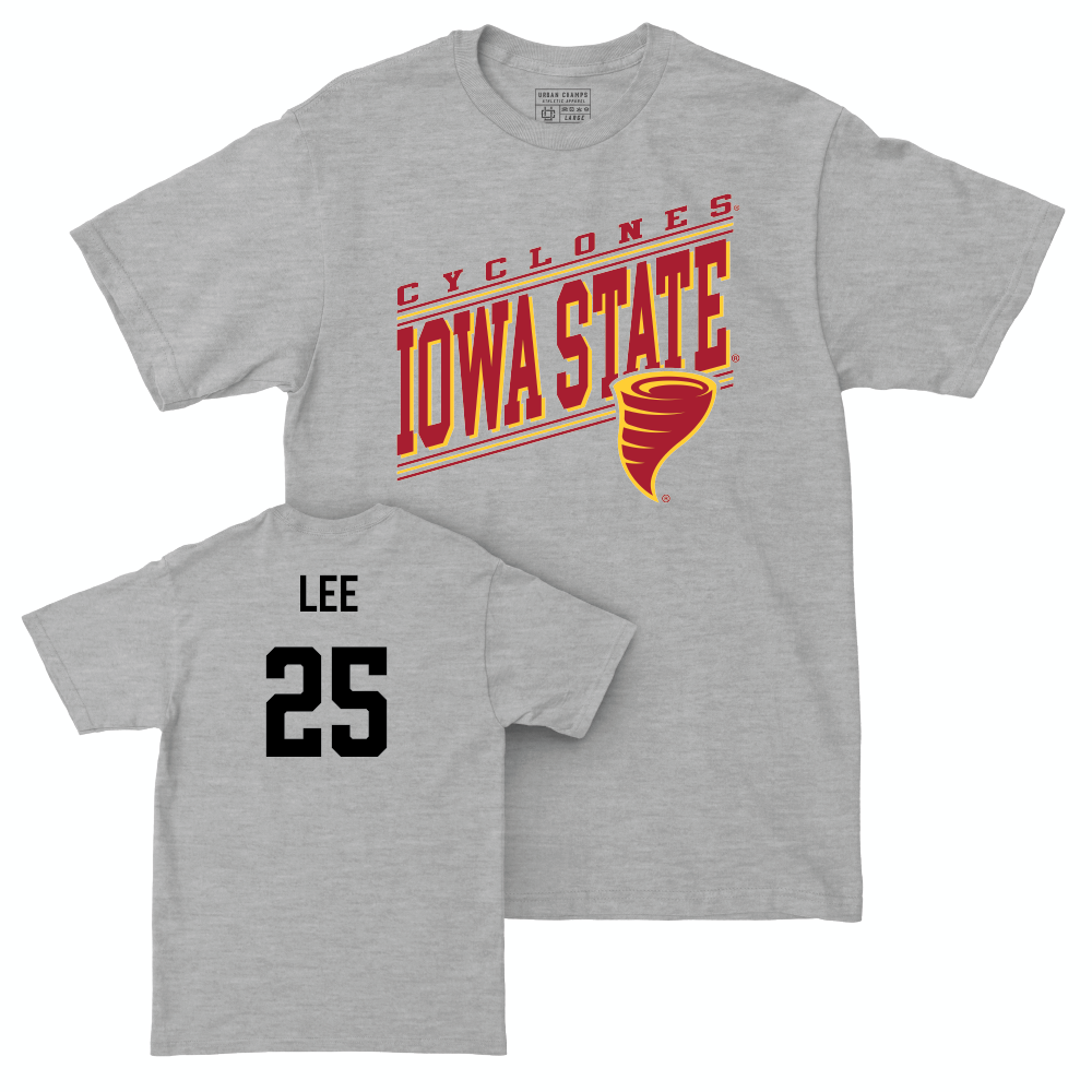 Iowa State Football Sport Grey Vintage Tee  - Dylan Lee