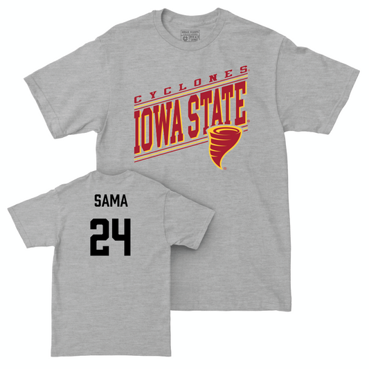 Iowa State Football Sport Grey Vintage Tee  - Abu Sama