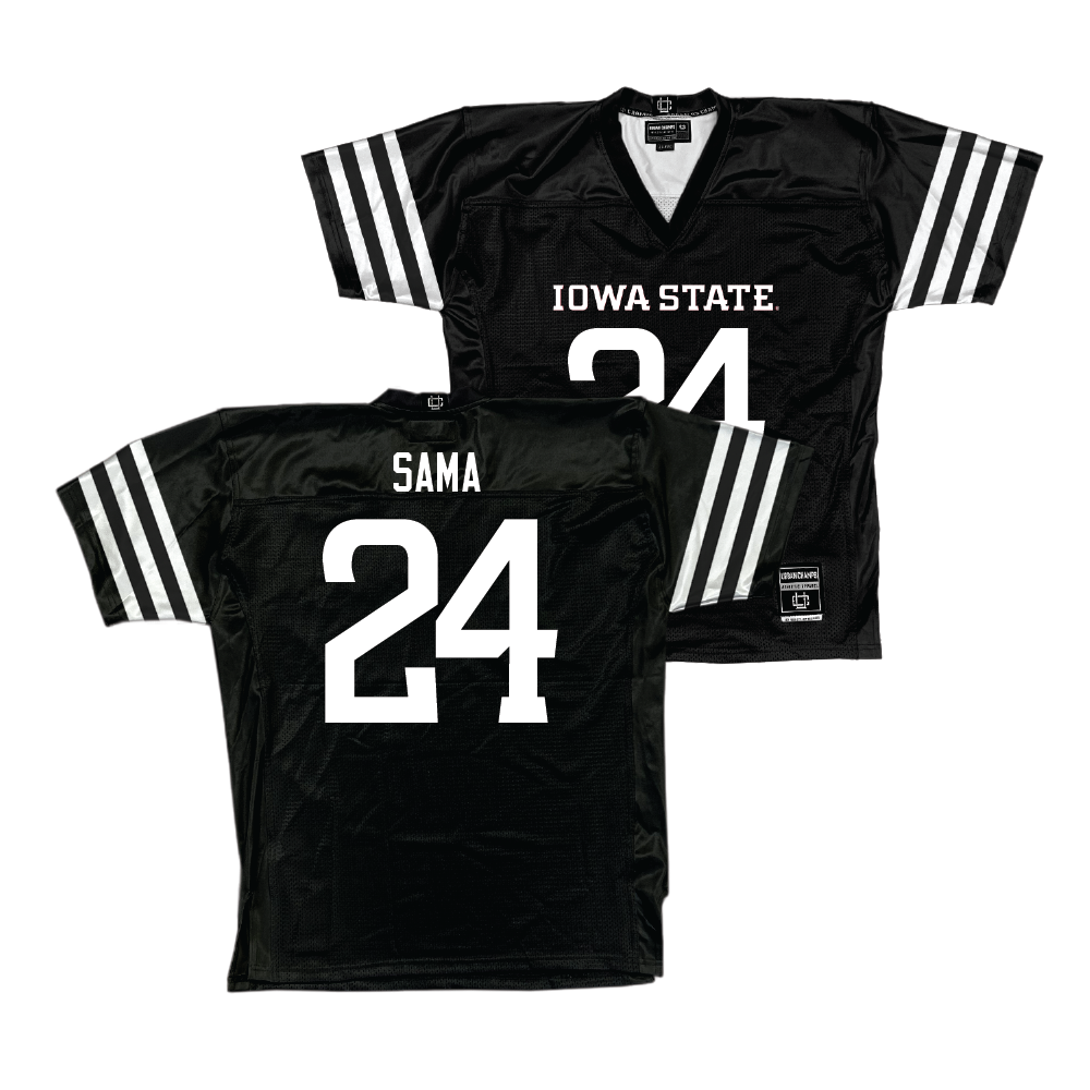 Iowa State Football Black Jersey  - Abu Sama